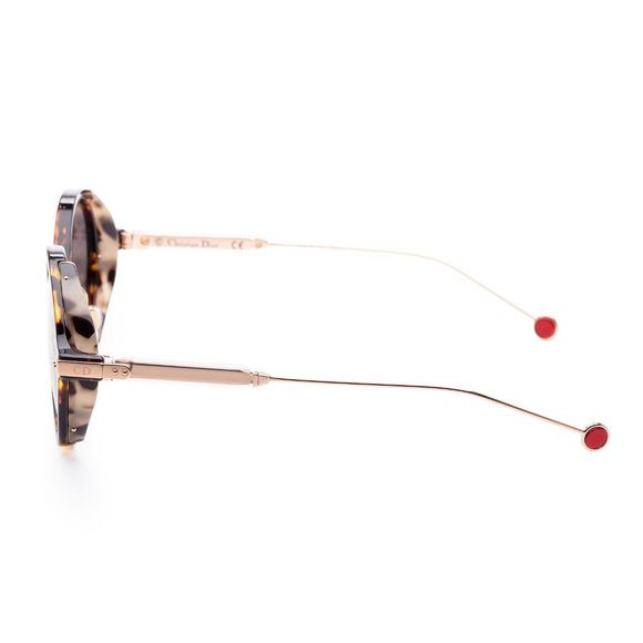 Christian Dior Havana Gold 52mm Eyeglasses main image 2